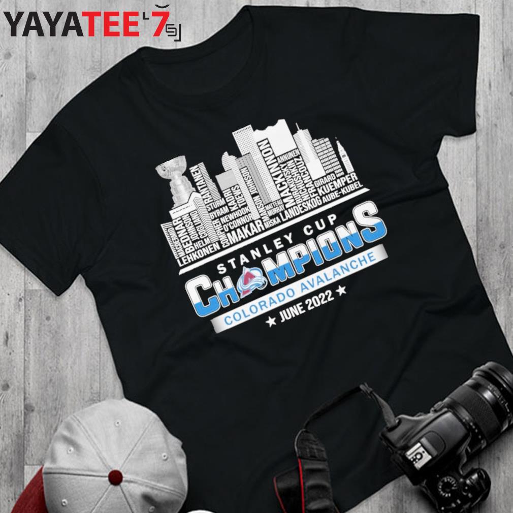 Official Colorado Avalanche Stanley Cup Champions June 2022 shirt, hoodie,  sweater, long sleeve and tank top