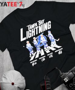 Tampa Bay Lightning Abbey Road Nikita Kucherov Victor Hedman Ross Colton  Andrei Vasilevskiy signatures shirt, hoodie, sweater, long sleeve and tank  top