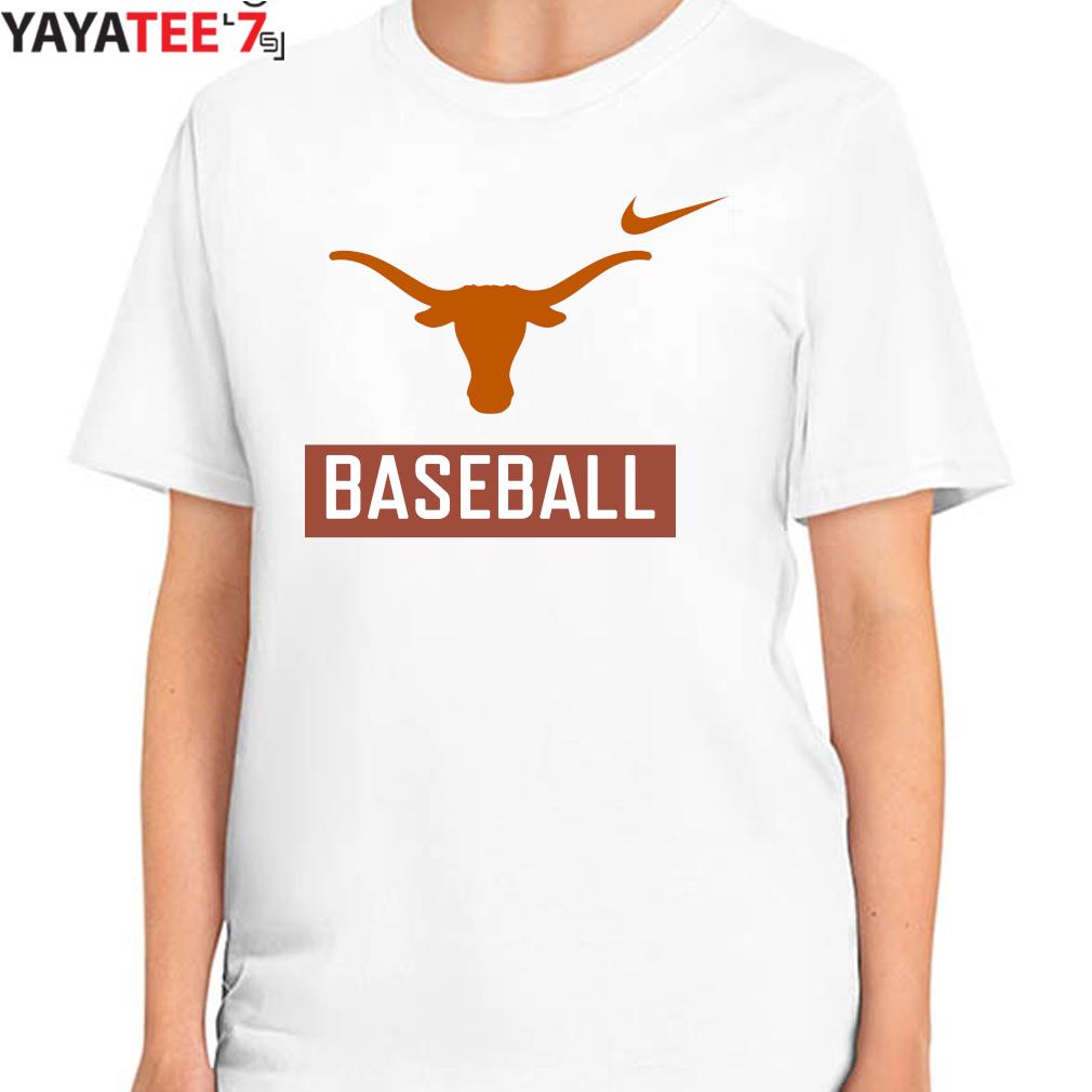 Men's Nike White Texas Longhorns Baseball Legend Performance T-Shirt