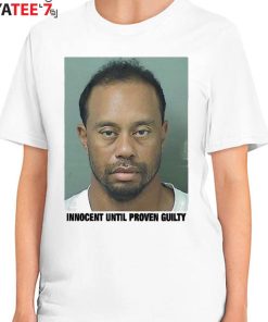 Tiger woods shirt on sale mugshot