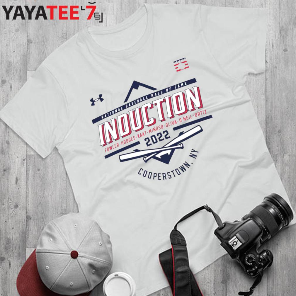 Under Armour Baseball Hall of Fame 2022 Induction Silver T-Shirt