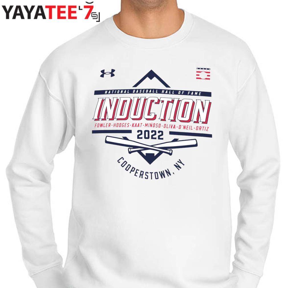 Under Armour Baseball Hall of Fame 2022 Induction Silver T-Shirt