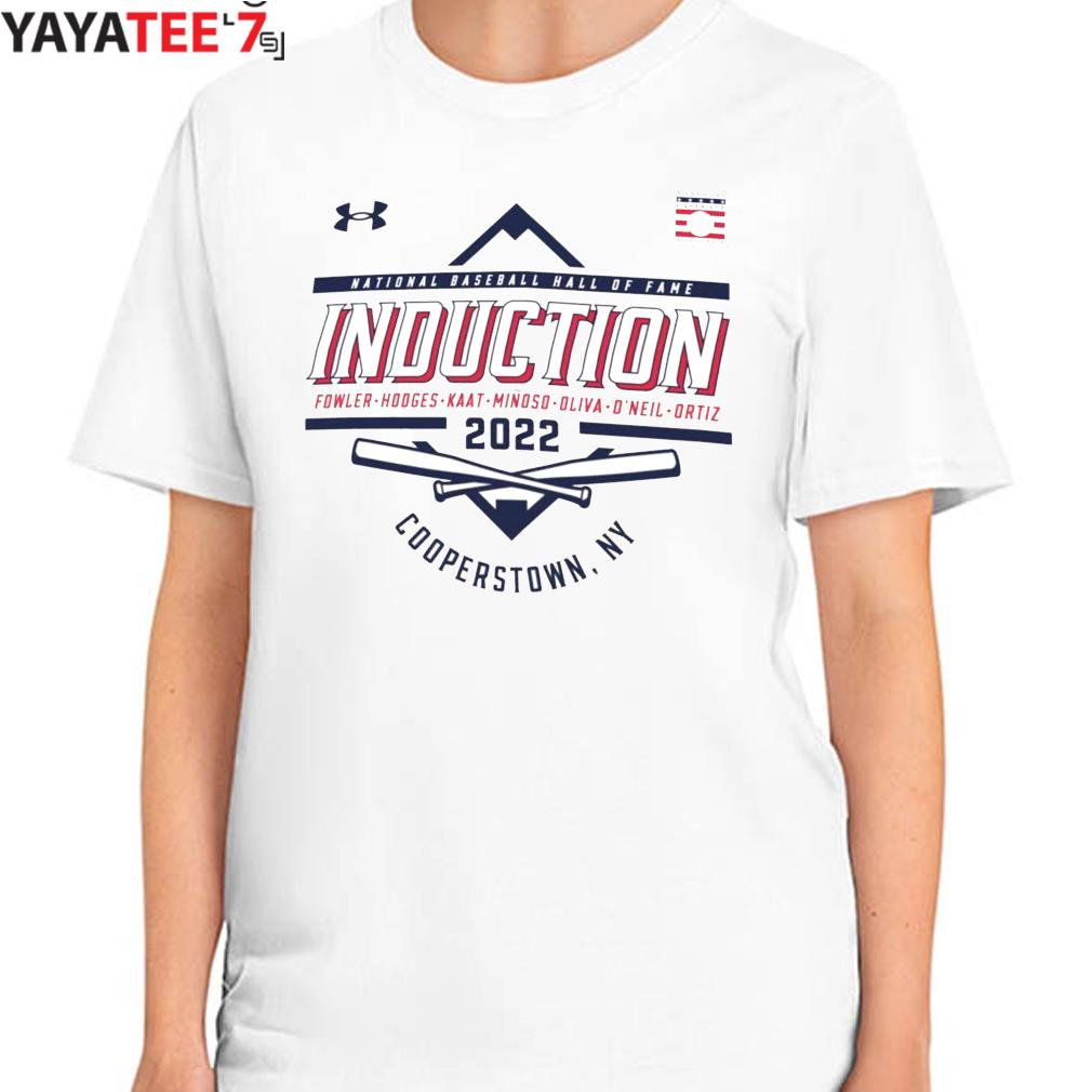 Under Armour Baseball Hall of Fame 2022 Induction Silver T-Shirt