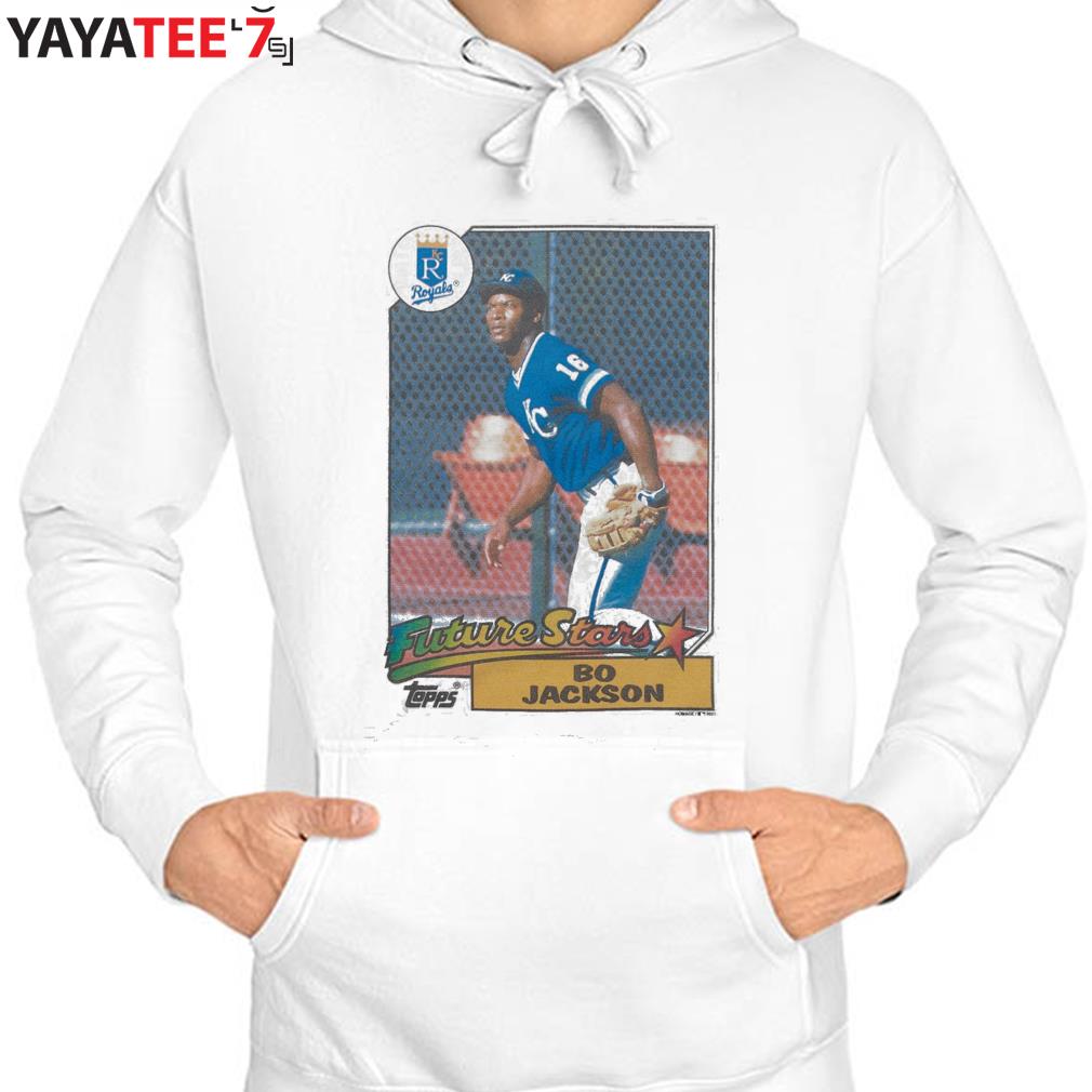 1987 Topps Future Stars Bo Jackson Royals retro shirt, hoodie