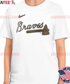 Atlanta Braves With Logo MLB logo T-shirt, hoodie, sweater, long sleeve and  tank top