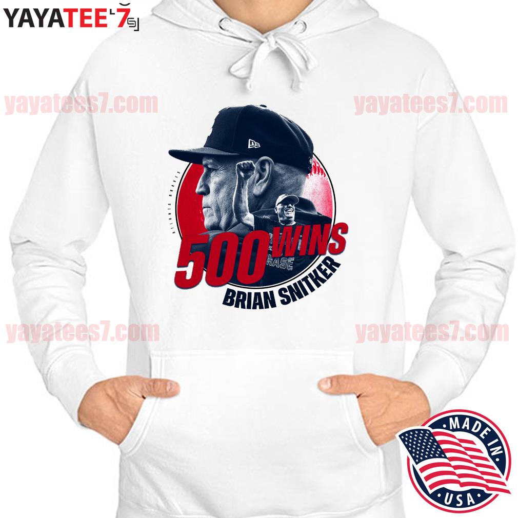 Atlanta Braves Brian Snitker 500 Wins Snitker shirt, hoodie, sweater, long  sleeve and tank top