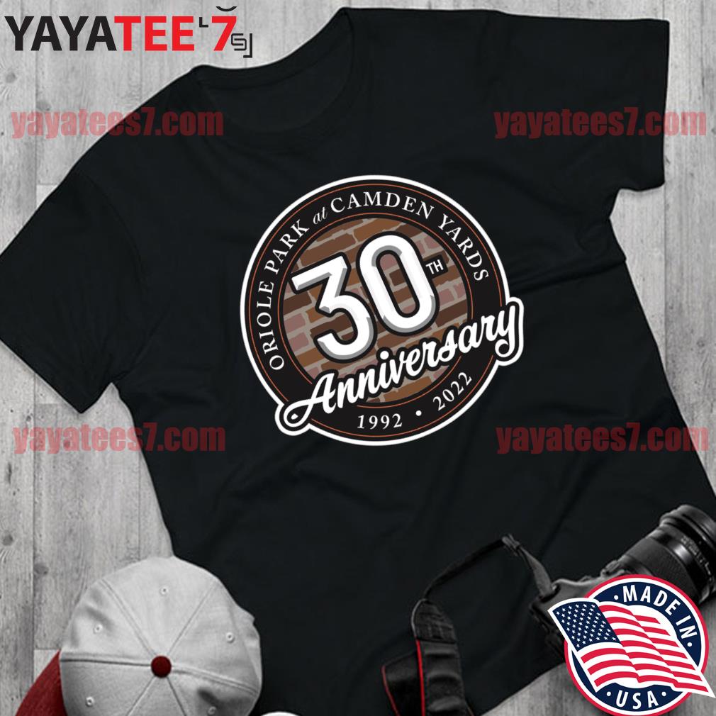 Baltimore Orioles 30th Anniversary Baseball 2022 T-Shirt