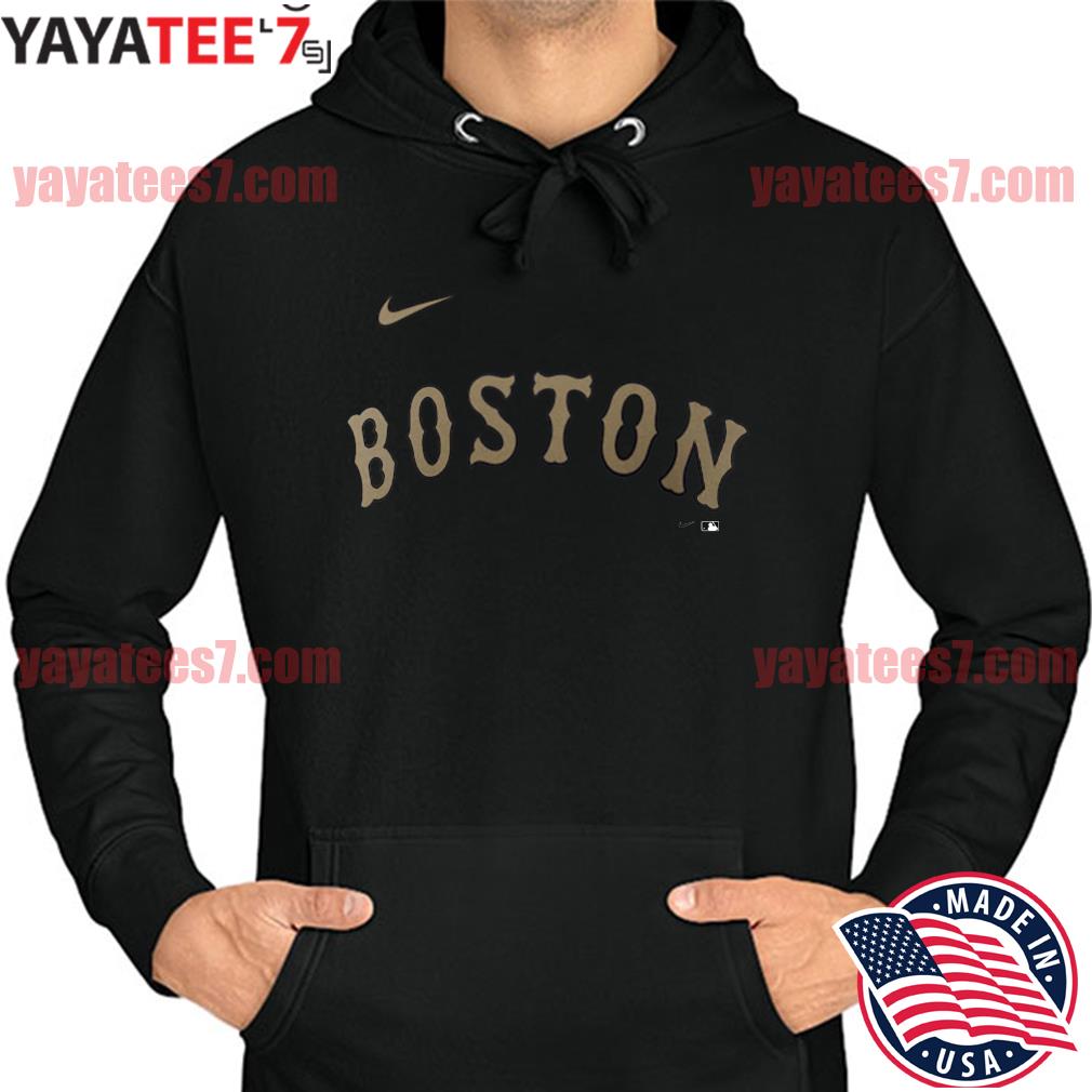 Nike, Shirts, Boston Red Sox Nike Check Hoodie