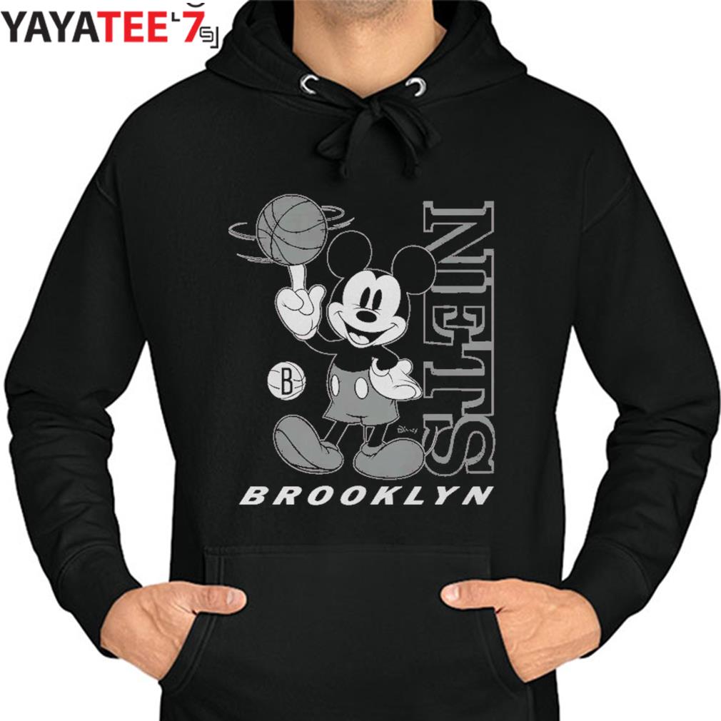 Mickey Brooklyn Nets Hoodie 