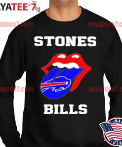 Buffalo Bills Rolling Stones Tongue Crewneck Buffalo Crewneck