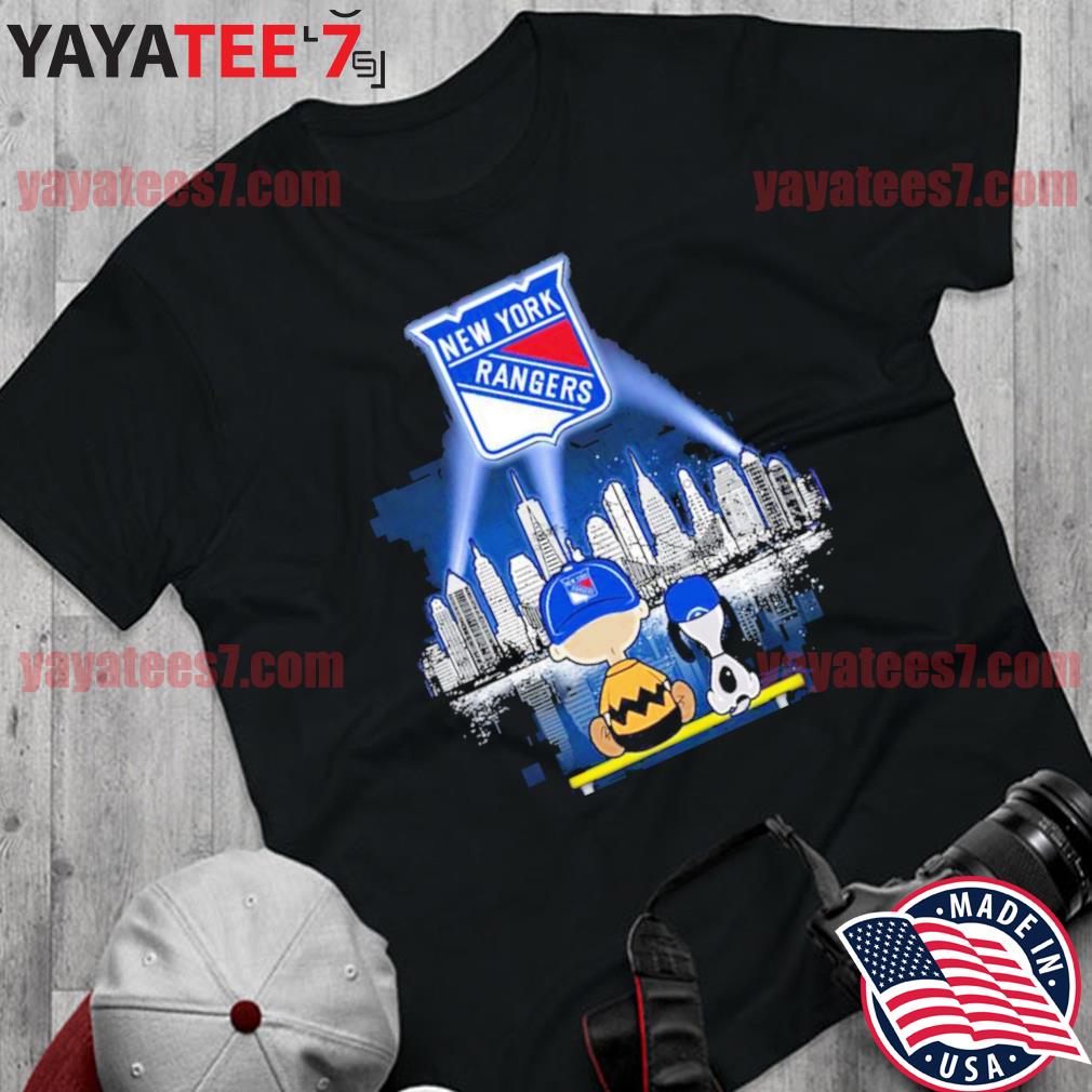 Charlie Brown Snoopy Watching New York Rangers T-Shirt, Sweatshirt, Gift  For Friends - Family Gift Ideas That Everyone Will Enjoy