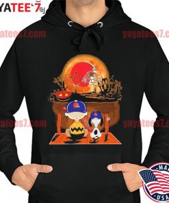 Charlie Brown And Snoopy Watching Cleveland Browns Halloween Shirt, hoodie,  sweater, long sleeve and tank top