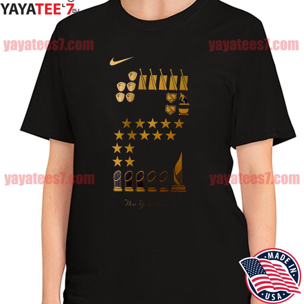 Derek Jeter #2 New York Yankees Nike Career Awards Legend T-Shirt