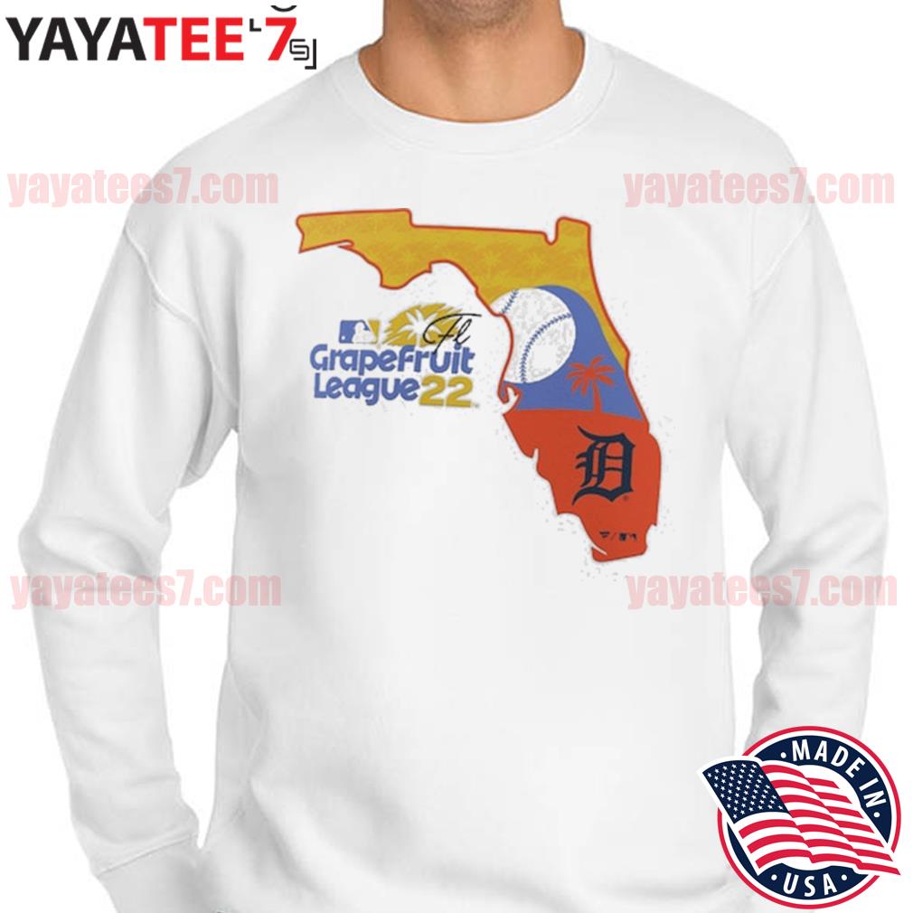 Detroit Tigers 2022 MLB Spring Training Grapefruit League shirt