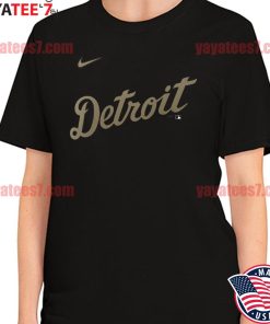 Detroit Tigers Nike Black 2022 MLB All-Star Game logo shirt