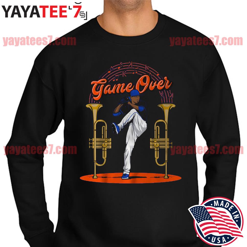 Edwin Diaz: Game Over, Hoodie / Extra Large - MLB_AthleteLogos - Sports Fan Gear | breakingt