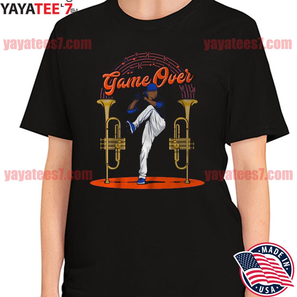 Edwin Diaz: Game Over Shirt - MLBPA - Athlete Logos + BreakingT