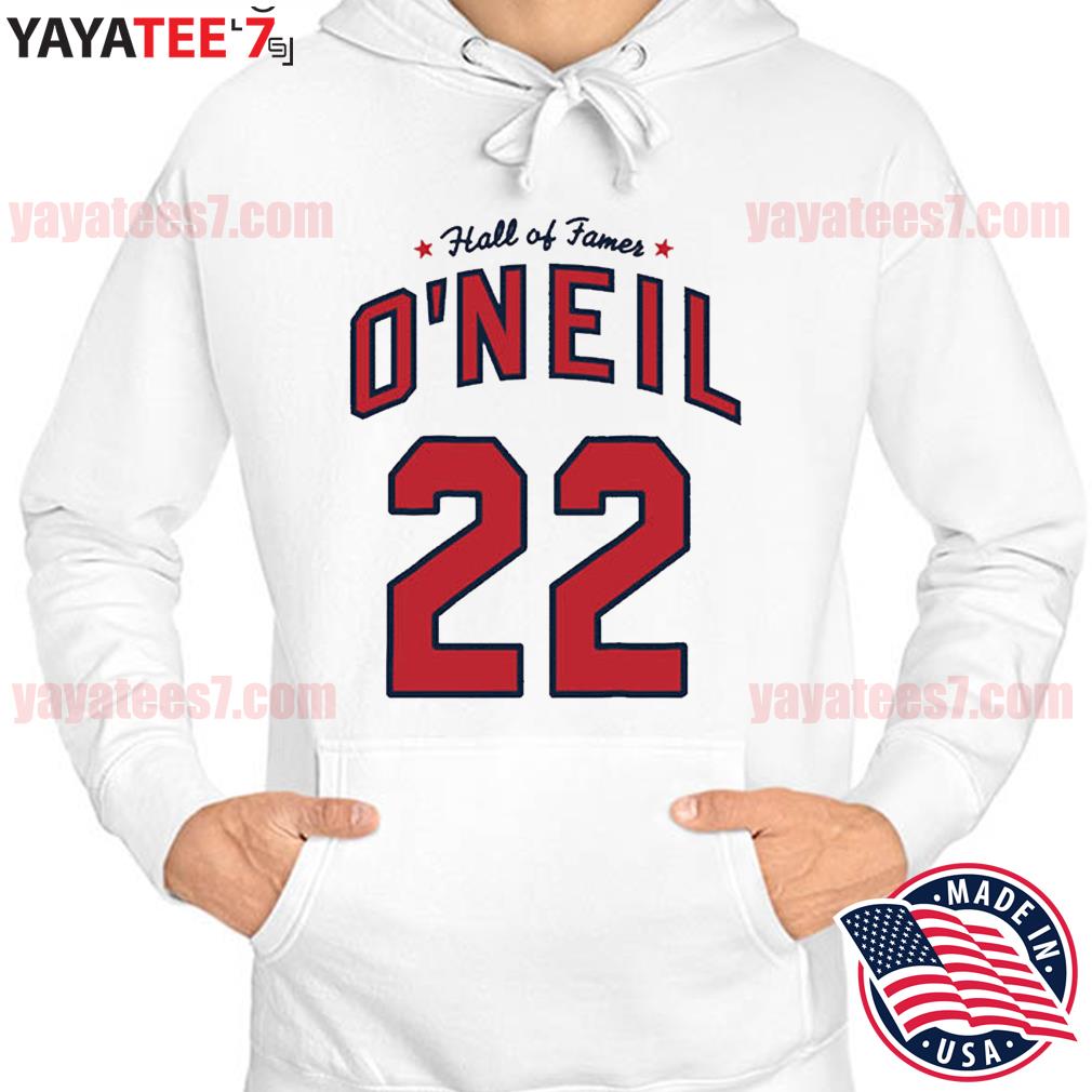 Men's Teambrown Buck O'Neil Kansas City Monarchs Baseball Hall of Fame 2022  Induction Name & Number T-Shirt