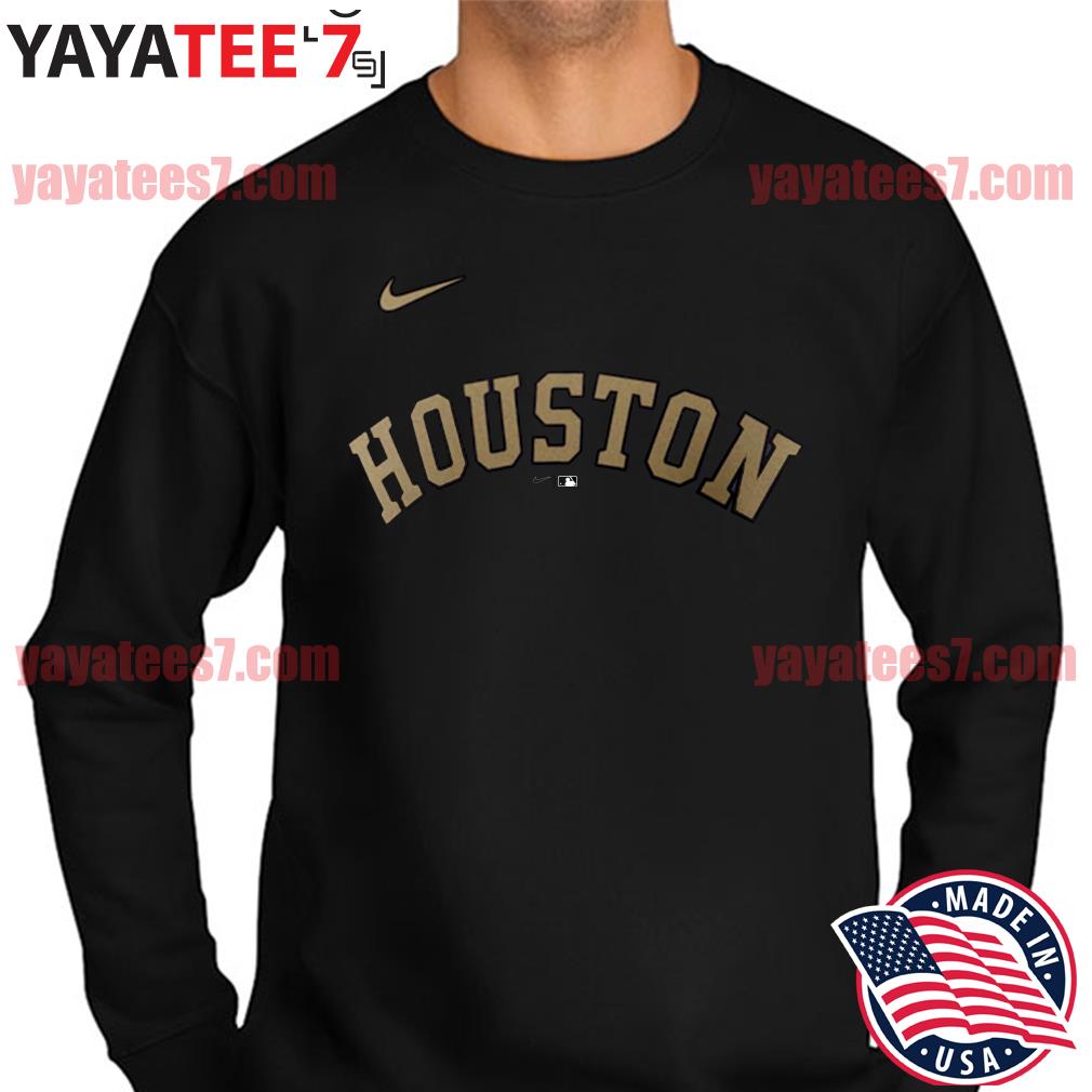 Houston Astros Nike Black 2022 MLB All-Star Game logo shirt