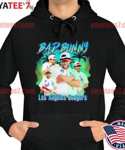 Bad Bunny Dodgers Shirt Los Angeles Dodgers Shirt, hoodie, sweater, long  sleeve and tank top