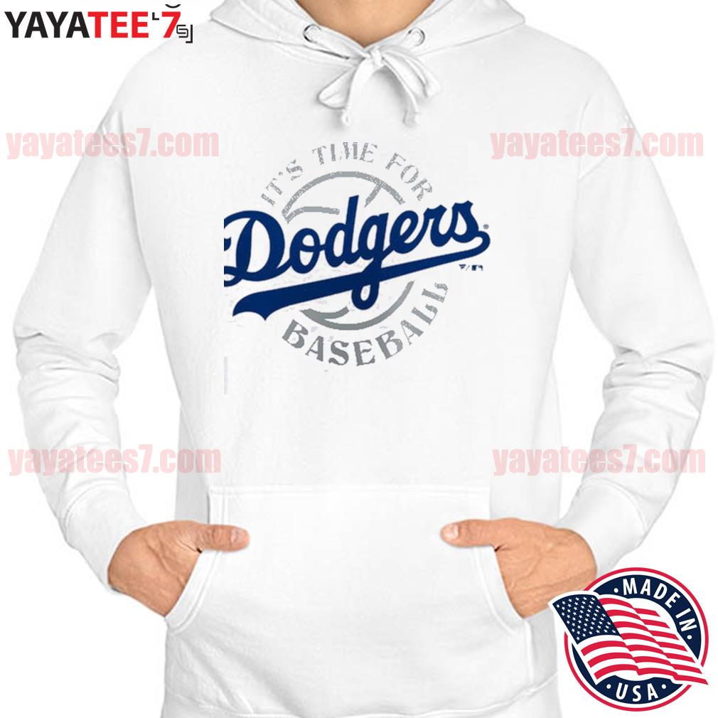 Los Angeles Dodgers White Hometown Paint The Black T-Shirt, hoodie