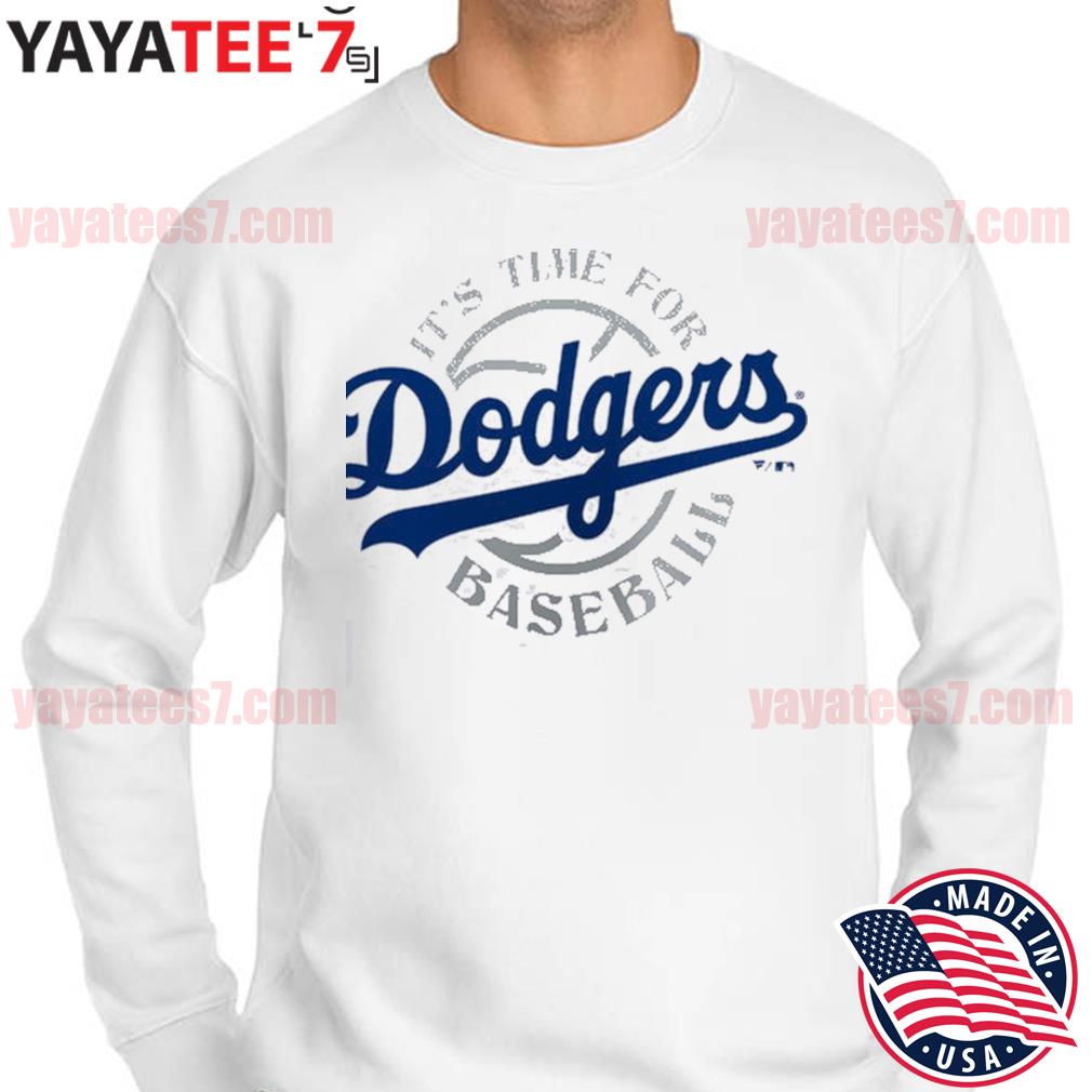 Los Angeles Dodgers White Hometown Paint The Black T-Shirt, hoodie