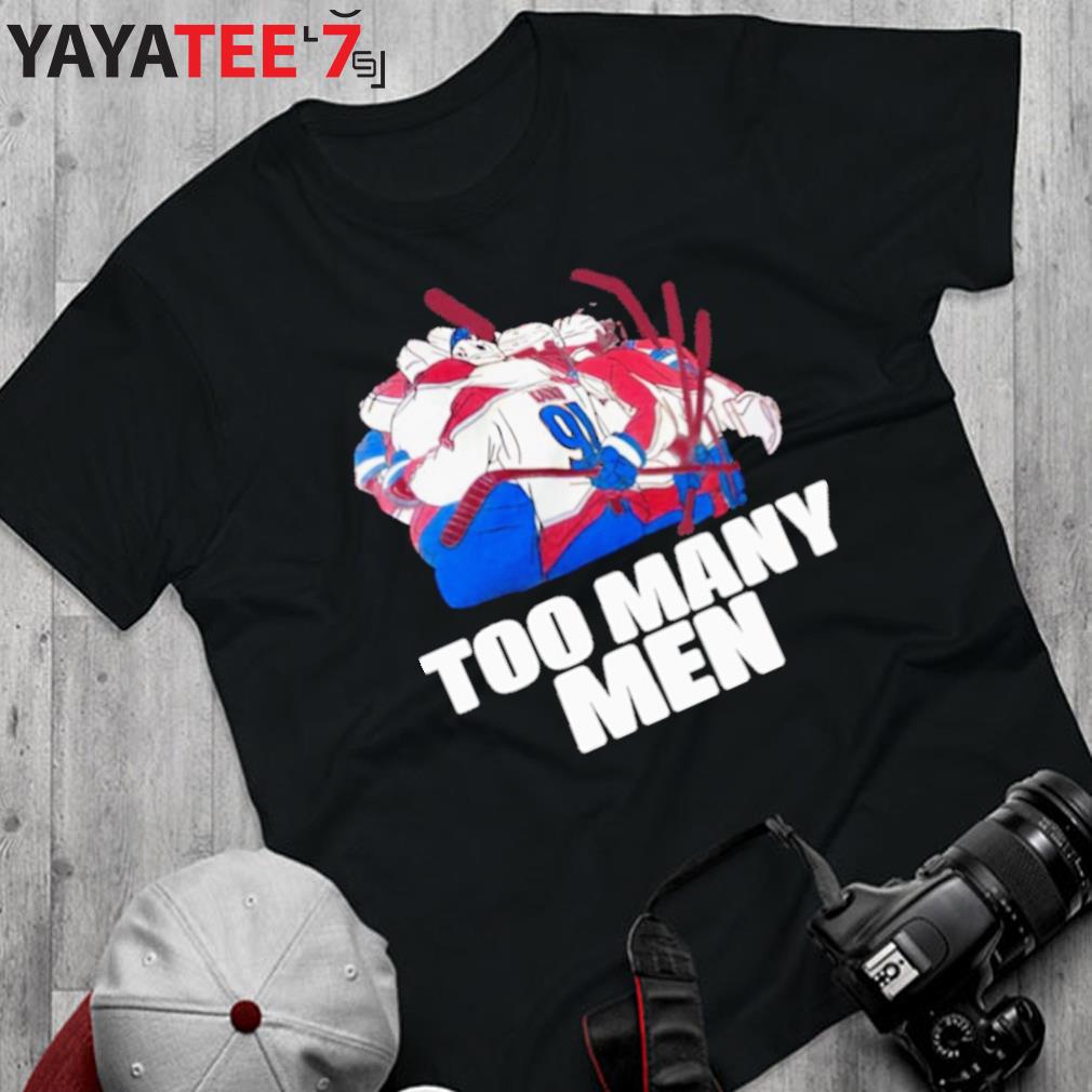 Nazem Kadri trolls with 'too many men' shirt at Avs Stanley Cup parade