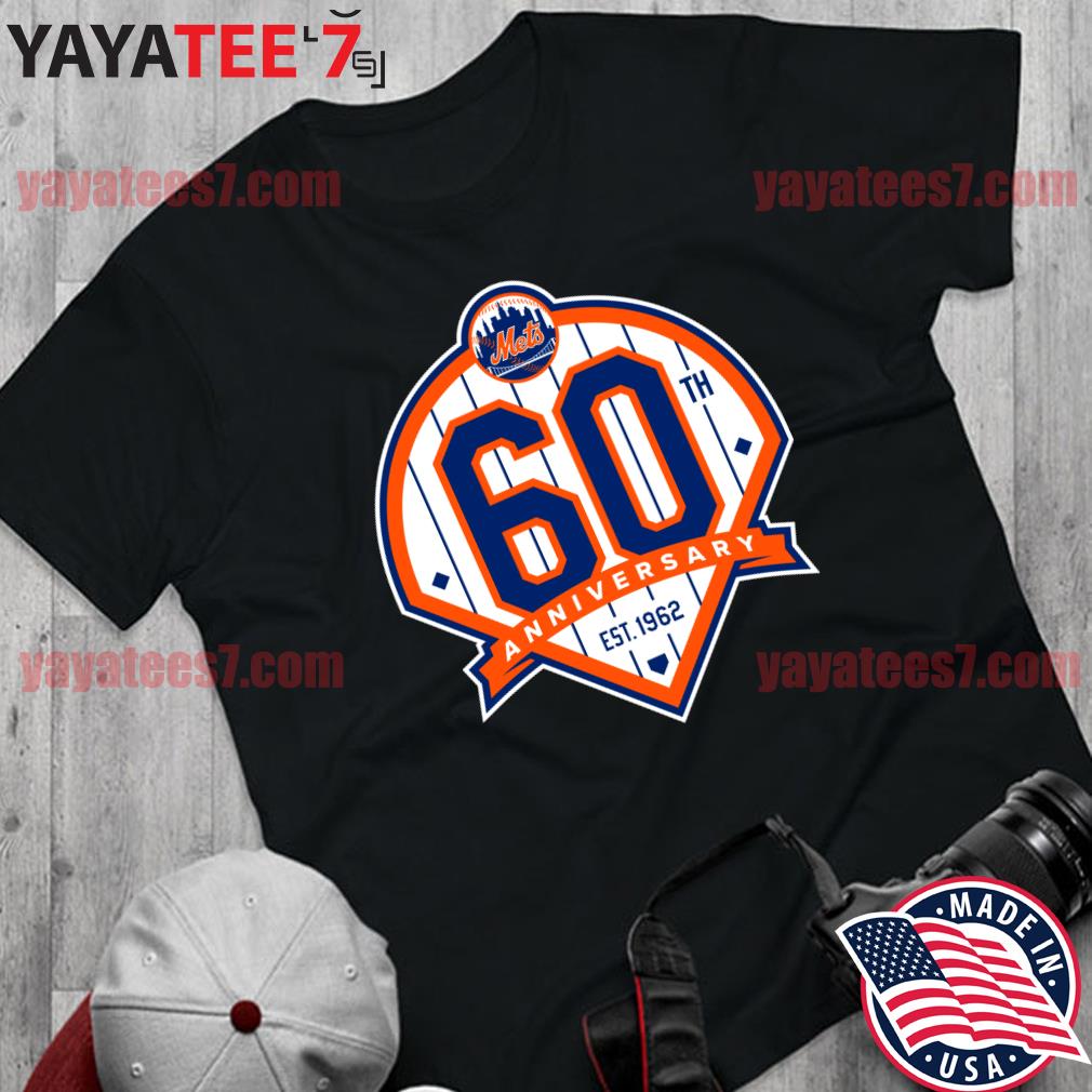 New York Mets 60th Anniversary Logo Retro Shirt, hoodie, sweater