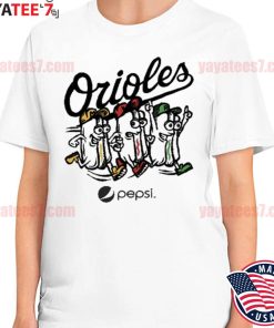 Orioles hot dog race Baltimore Orioles Shirt Unisex Cotton Men