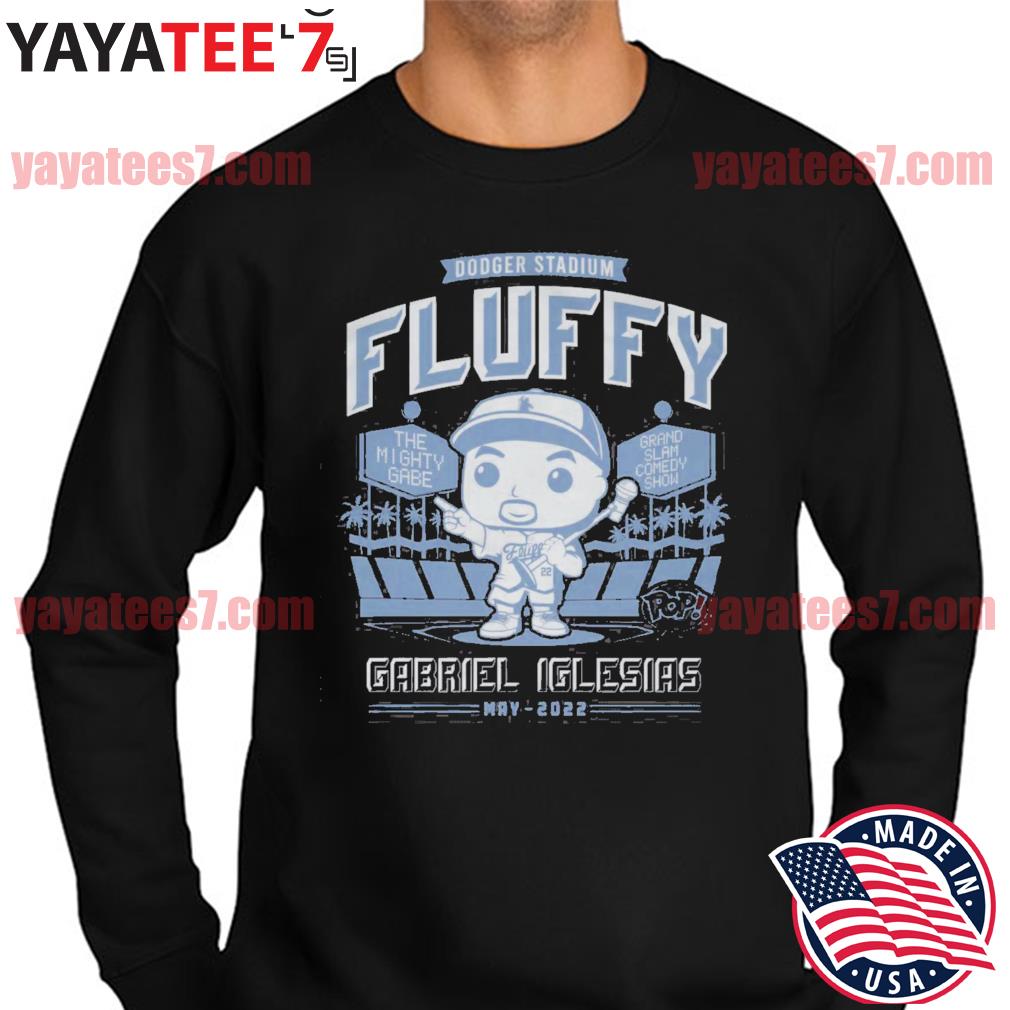 Fluffy Guy Merch Funko Baseball Sweatshirts Dodger Stadium Fluffy