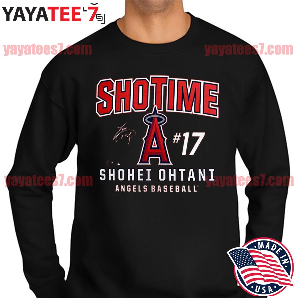 Los Angeles Angels Shohei Ohtani Shotime Stacked Tee Shirt