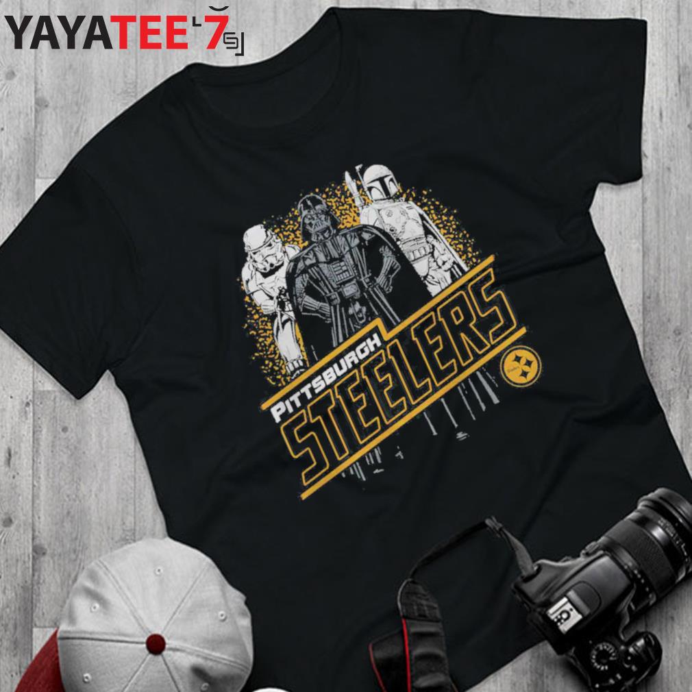 Pittsburgh Steelers Junk Food Empire Star Wars 2022 NFl T-Shirt