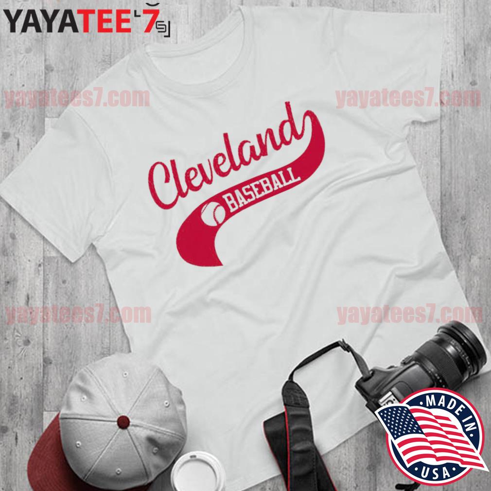 Retro Cleveland Baseball Vintage Swoosh Cleveland Indians Shirt