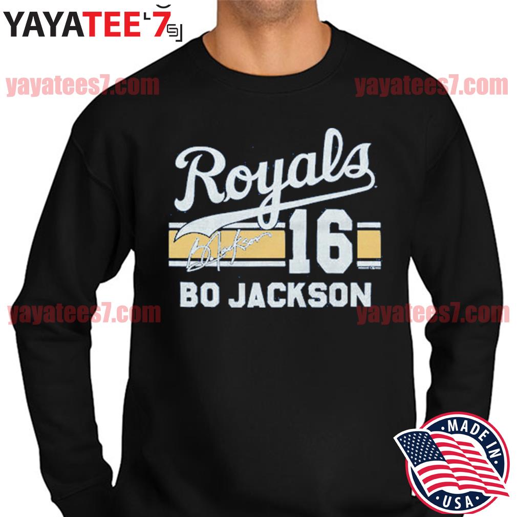 Royals Bo Jackson Signature Jersey shirt - Kingteeshop