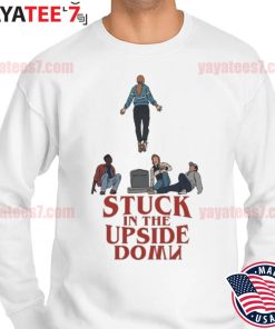 stuck in the upside down hoodie