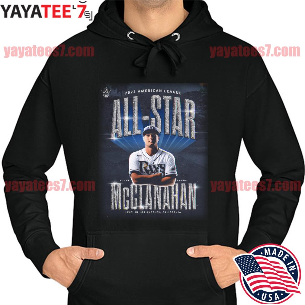 Sugar Shane McClanahan Tampa Bay Rays 2022 American League All Star  Mid-Summer Classic shirt, hoodie, sweater, long sleeve and tank top