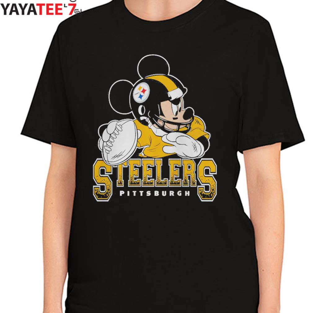 NFL Pittsburgh Steelers Disney Number Mickey Mouse shirt, hoodie, sweater,  long sleeve and tank top