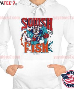 Vintage Buffalo Bills Squish The Fish Shirt 90S Nfl Football Miami