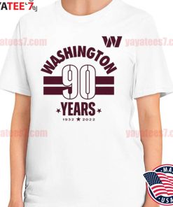 Washington Commanders 90th Anniversary T-Shirt, hoodie, sweater