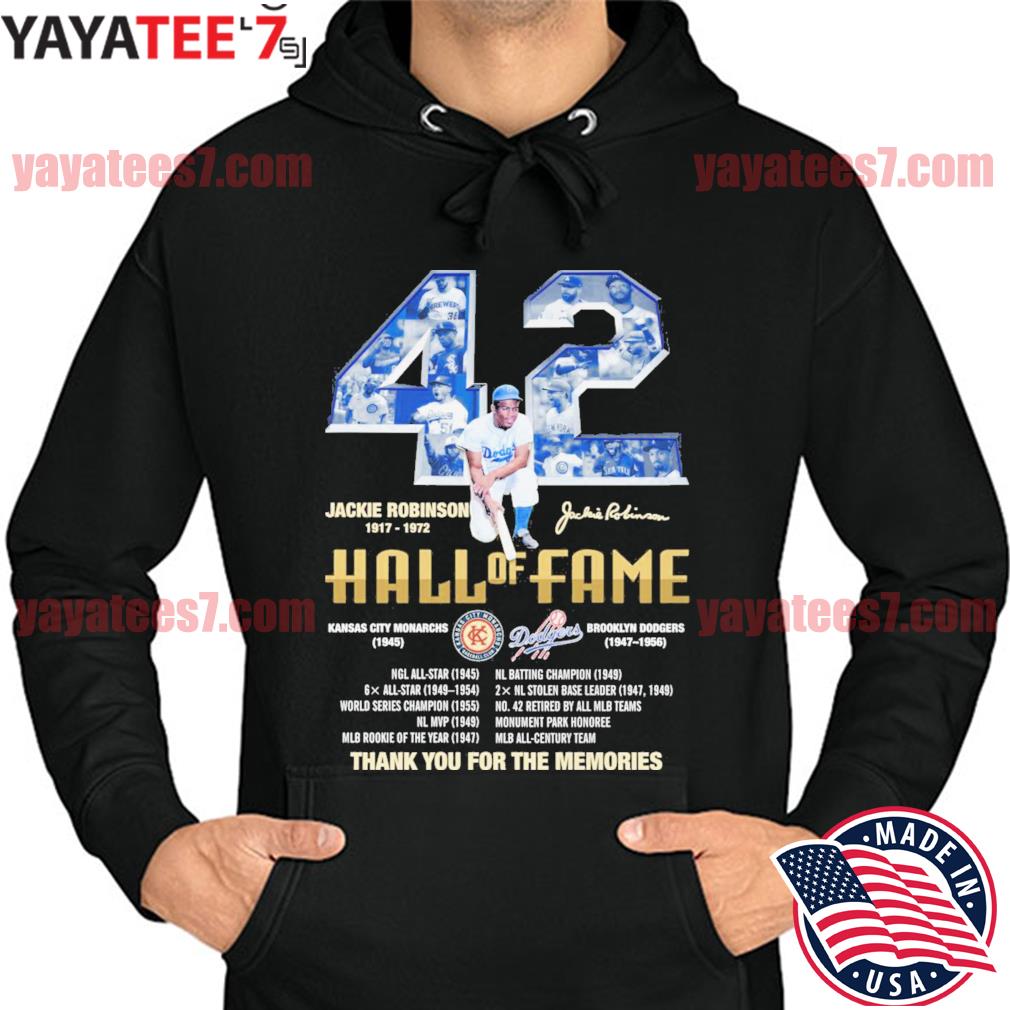 Jackie Robinson's day white Brooklyn Dodgers 42 MLB shirt, hoodie, sweater,  long sleeve and tank top