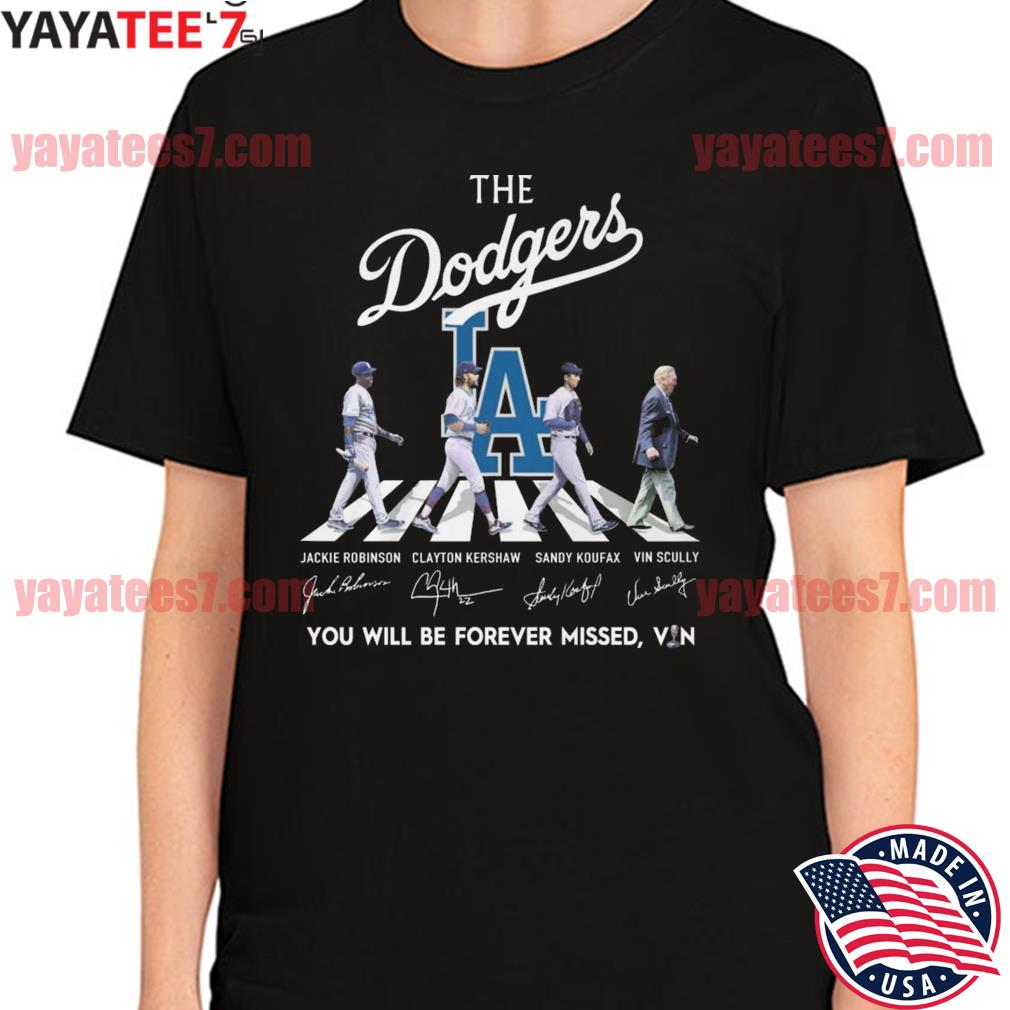 The Dodgers Abbey Road signatures shirt, hoodie, tank top, sweater