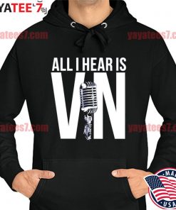 Vin Scully microphone T-shirt, hoodie, sweater, long sleeve and tank top