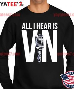 Vin Scully microphone T-shirt, hoodie, sweater, long sleeve and tank top