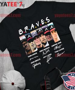 Atlanta Braves Hank Aaron Crec Maddux and Chipper Jones signatures shirt,  hoodie, sweater, long sleeve and tank top