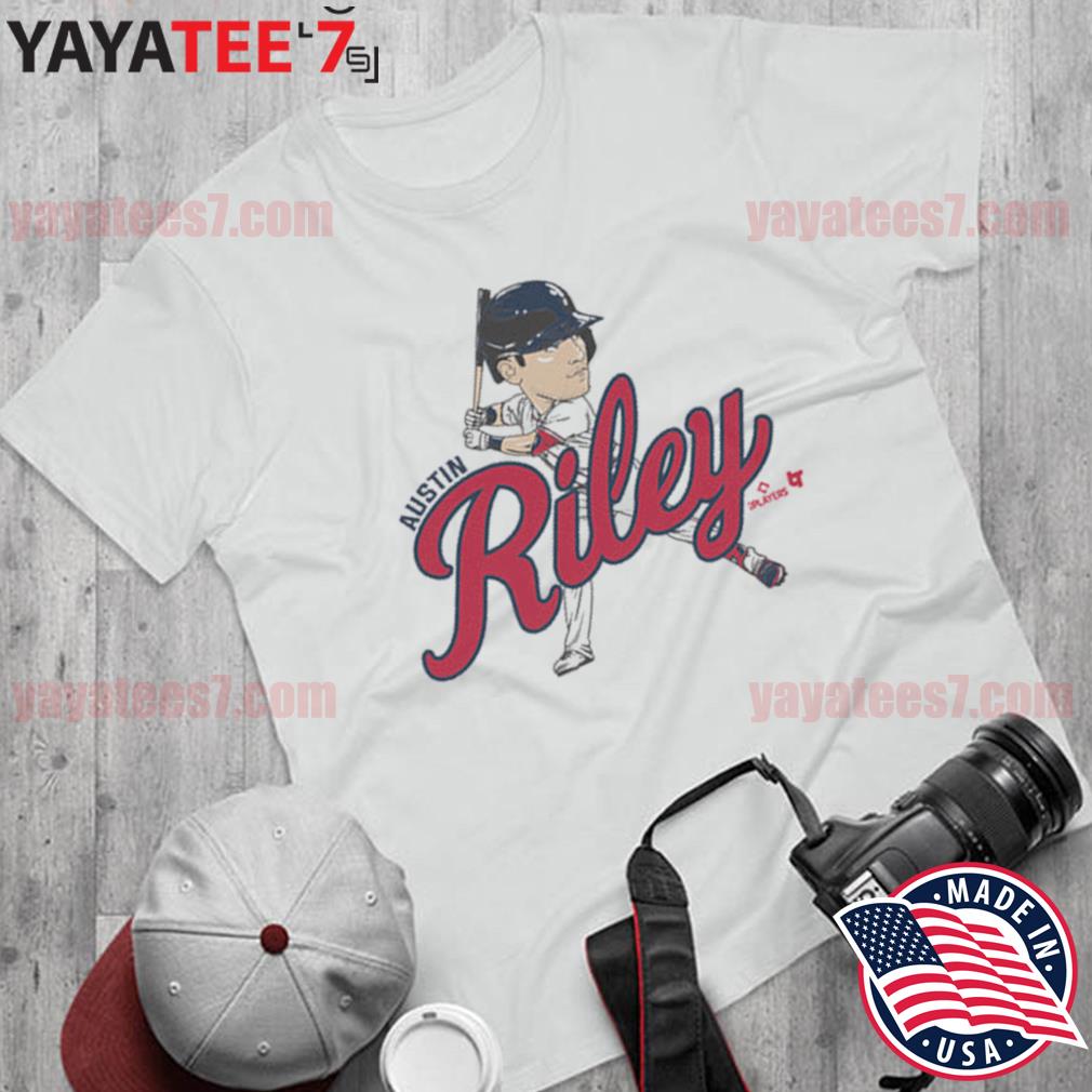 Austin Riley Caricature T-Shirt - Atlanta Braves