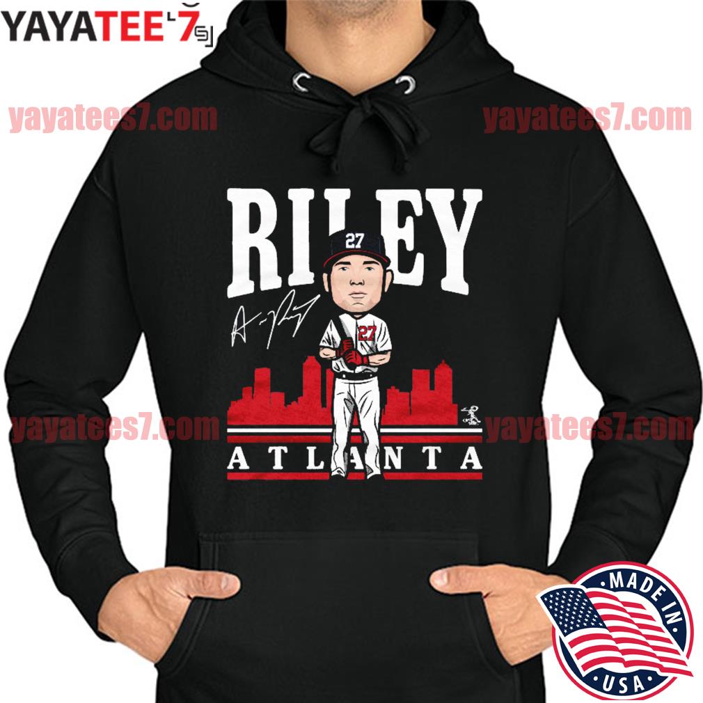 Austin Riley Toon Atlanta signature shirt, hoodie, sweater, long