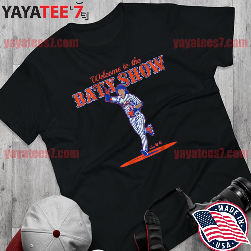 Brett Baty: Welcome to The Baty Show, Youth T-Shirt / Small - MLB_AthleteLogos - Sports Fan Gear | breakingt