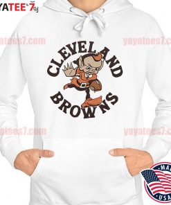 Cleveland Browns Brownie Stiff Arm Hoodie