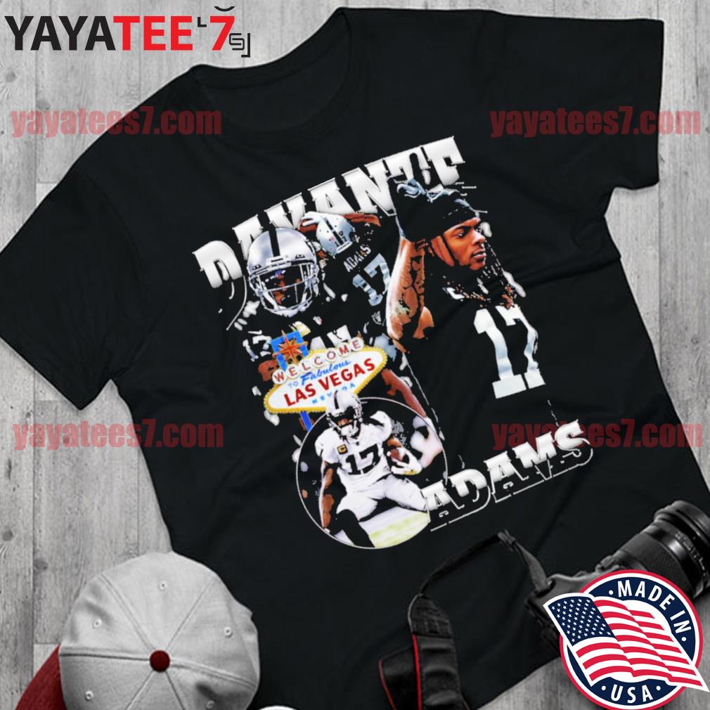 Davante Adams Las Vegas Raiders 90s bootleg t shirt design