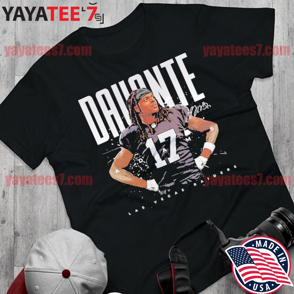 Las Vegas Raiders Devante Adams Signature Shirt